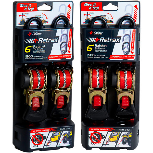 Caliber #13412 - RETRAX 6' SELF REWIND TIE