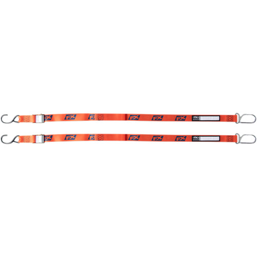 Factory Effex #22-45580 - Tie-Downs - Orange - KTM