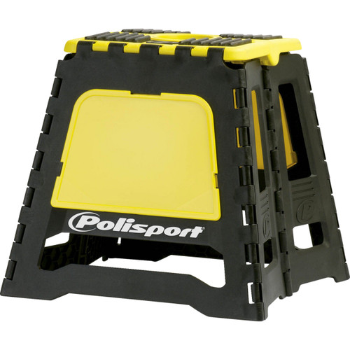Polisport #8981500001 - Bike Stand - MX - Folding - Black/Yellow