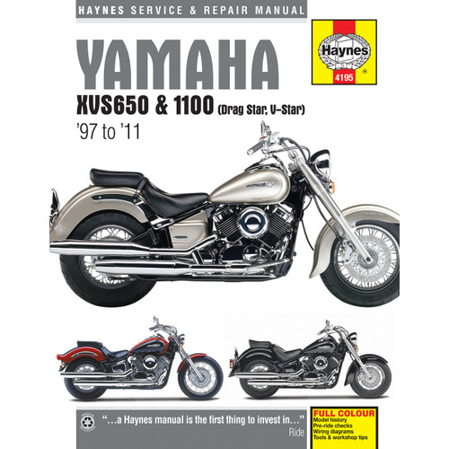 Haynes #M4195 - Manual - Yamaha - XVS650/1100