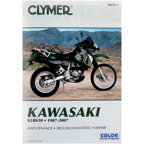 Clymer #CM4743 - Manual - Kawasaki - KLR650