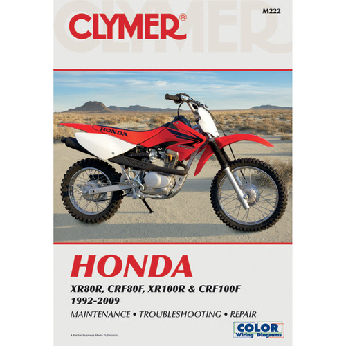 Clymer #CM222 - Manual - Honda - XR80R '92-'09