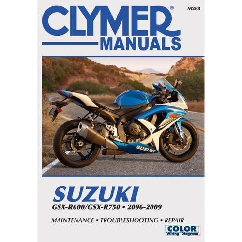 Clymer #CM268 - Manual - Suzuki - GSX600 / GSX750 '06-'09