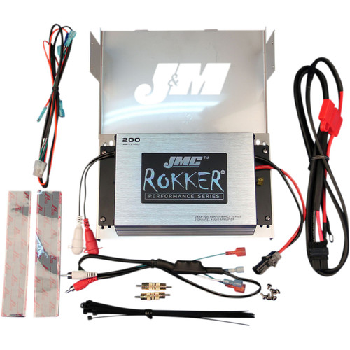 J & M #JMRA-2000HC06 - 200 W Amplifier Kit - '98-'13 FLHX/FLHT