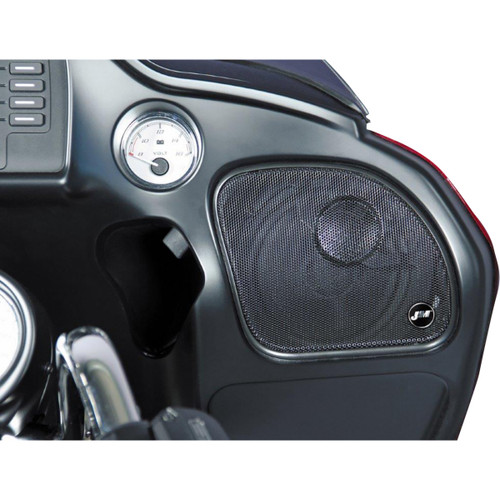 J & M #RKT6-200HR15 - 200 W 2-Channel Amplifier/Speaker Kit - Harley Davidson