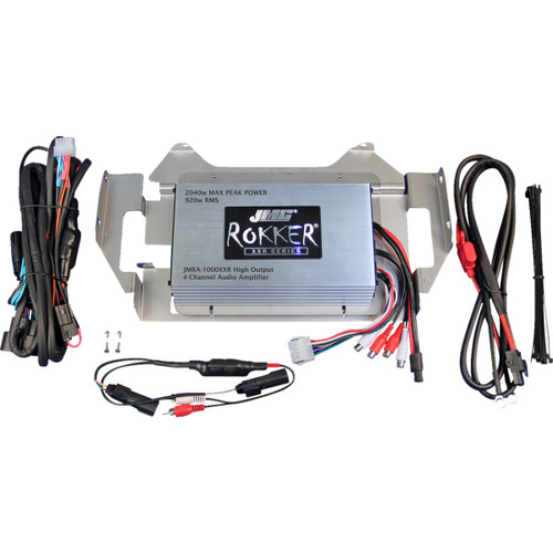 J & M #JMA6-1000HC14-UL - Stage6 Amplifier Kit - 4-Channel - FLHT