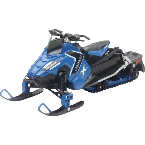 NEW RAY Toys #57783B - Polaris Switchback Pro-X 800 - 1:16 Scale - Blue/Black