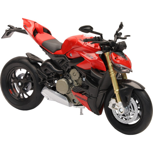 NEW RAY Toys #58273 - Ducati Streetfighter V4 - 1:12 Scale - Black/Red