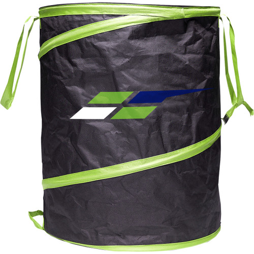 Factory Effex #22-45160 - Trash Can - Black/Green - Kawasaki