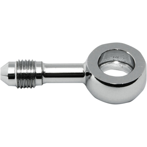 Magnum Shielding #1703-40 - Banjo Fitting - 7/16" - AN3 180° - Chrome