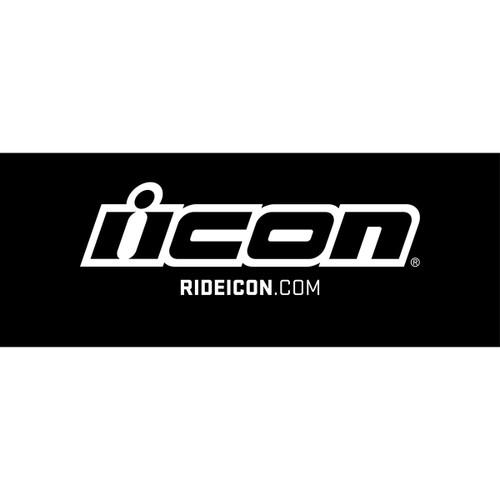 Icon - Display Graphic Header for 2/4-Way Display Racks - Black