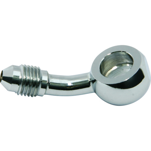 Magnum Shielding #1703-54 - Banjo Fitting - 12 mm - AN3 35° - Chrome