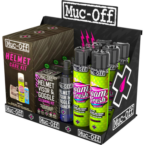 Muc-off USA #21423 - Slatwall Kit - Helmet Care