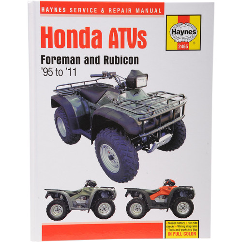 Haynes #M2465 - Manual - Honda - TRX400 / TRX450S / TRX500 / ES Foreman
