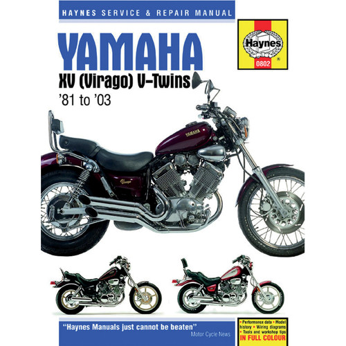 Haynes #M802 - Manual - Yamaha - XV535 Virago V-Twin