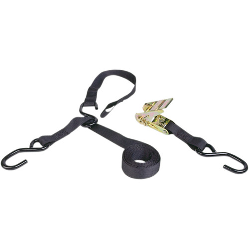 Airhead Sports Group #TDR-38 - Triple Hook Ratchet Tie-Down - 4" x 8' - Black