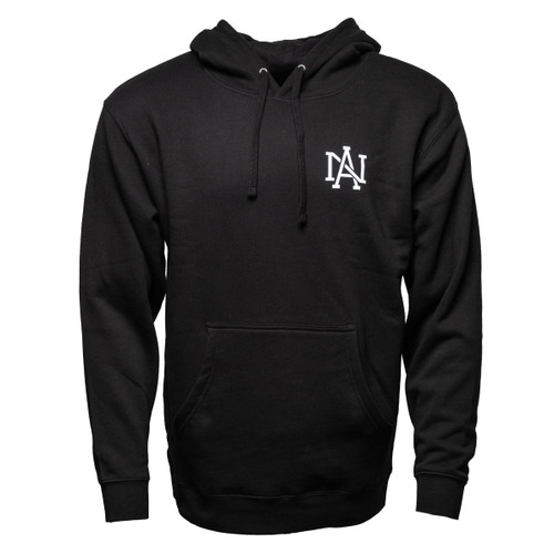 Arlen Ness #900-019-XL - Varsity Pullover Hoodie, Black - XL
