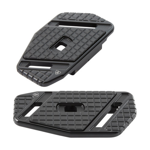 Arlen Ness #I-410-028 - SpeedLiner Passenger Floorboards For Indian, Black