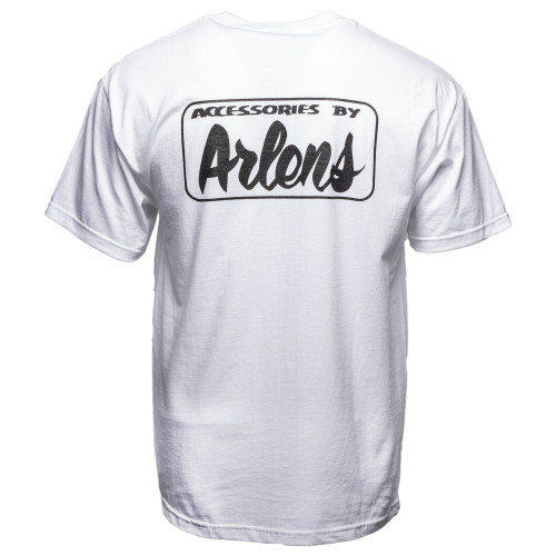 Arlen Ness #900-017-XXXL - Hand Painted T-Shirt, White - 3X
