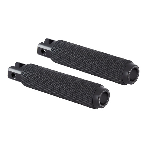 Arlen Ness #RC-400-006 - Rough Crafts® Footpegs, Black - 18-Softail Passenger