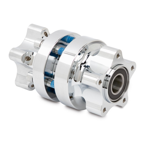 Arlen Ness #71-705 - Cartridge Hub Kit for Rear Wheels, Chrome - 18-up Softails