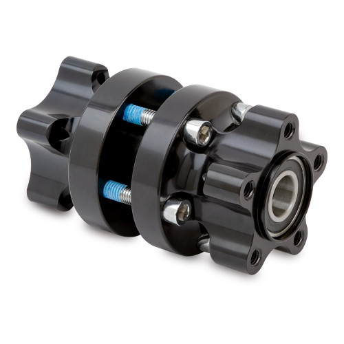 Arlen Ness #71-726 - Cartridge Hub Kit for Rear Wheels, Black - 11-19 XL "48"
