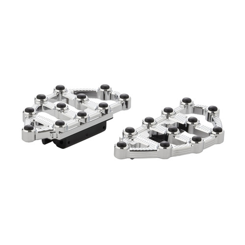 Arlen Ness #P-3028 - Ness-Mx Passenger Floorboards for Indian®, Chrome