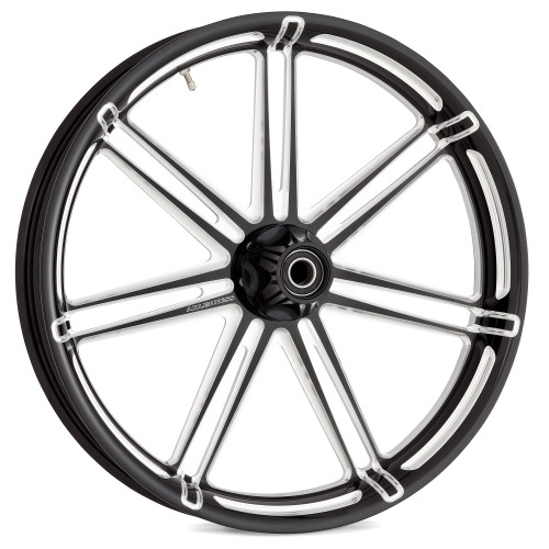 Arlen Ness #71-523 (RIM ONLY) - 7-Valve Forged Wheels for Indian®, Black