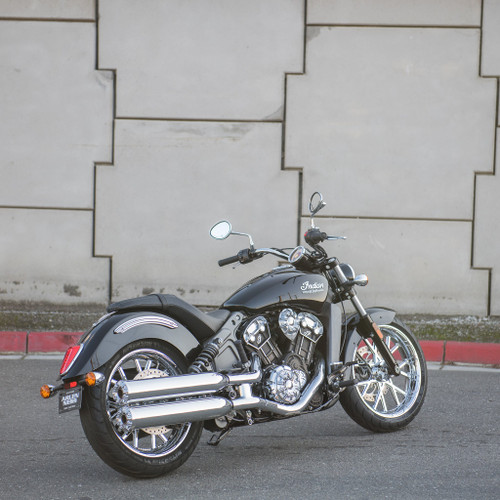 Arlen Ness #I-1157 - 10-Gauge® Fender Rails for Scout®, Chrome