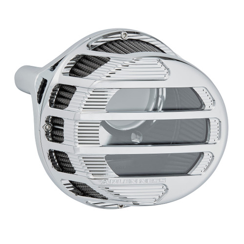 Arlen Ness #600-153 - SideKick Air Cleaner, Chrome - 22-up RH975 models