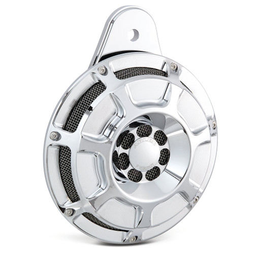 Arlen Ness #70-219 - Beveled® Horn Kit, Chrome - 07-up XL Sportster