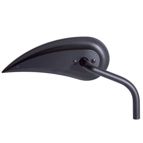Arlen Ness #13-083 - Rad 3 Mirrors Steel Stem, Black - Right