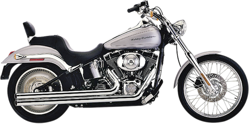 Speedster Long Exhaust - 12-17 Softail