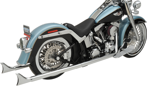 Fishtail Exhaust - 36" - Softail