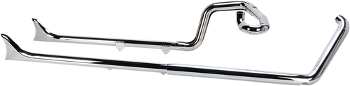 Fishtail Exhaust - 36" - Softail