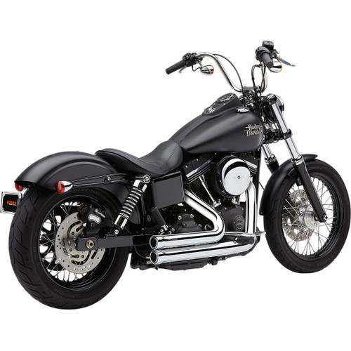 Cobra #6708 - 909 Exhaust - Chrome - '12-'17 Dyna