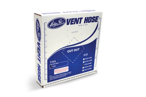 Motion PRO #12-0002 - Clear Vinyl Vent Line 1/4"x25'