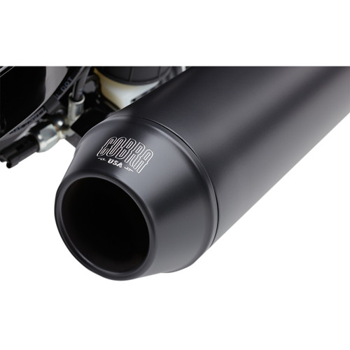 Cobra #6477B - 4" El Diablo Exhaust - Black