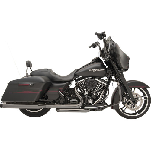 Khrome Werks #201830 - 2-into-2 Dominator Exhaust System - Eclipse® - '09-'16 FL - With 4-1/2" Muffler