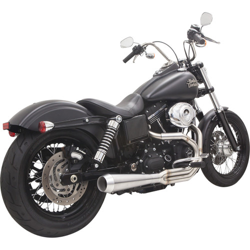 Bassani Xhaust #1D1SS - Road Rage 3 Exhaust - Stainless - '91-'17 Dyna