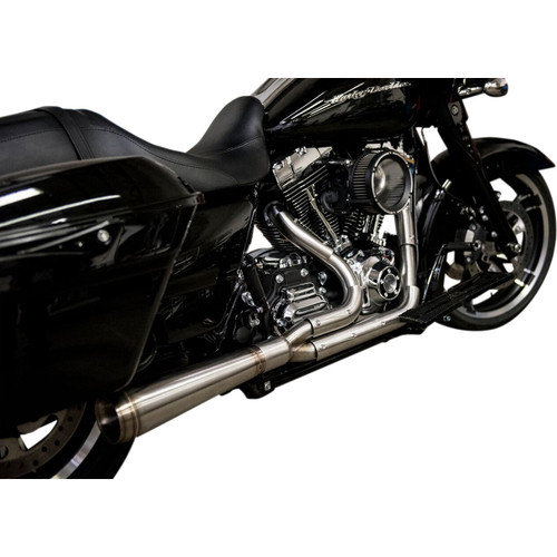 Trask #TM-5010 - 2-into-1 Assault Exhaust System - Full Stainless - Straight