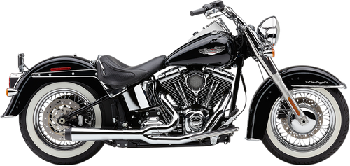 El Diablo Exhaust - Chrome - 12-17 Softail