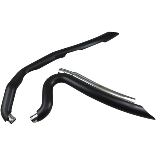 Cobra #6231B - Speedster Swept Short Exhaust - Black
