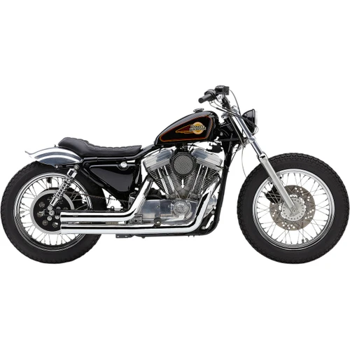 Cobra #6701 - 909 Exhaust - Chrome - '86-'03 XL