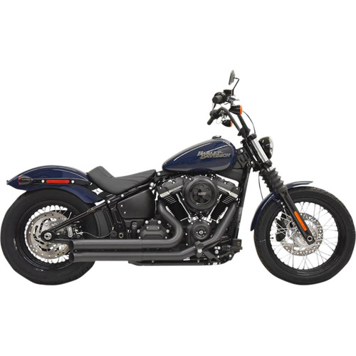 Bassani Xhaust #1S35DB - Pro Street Exhaust - Black