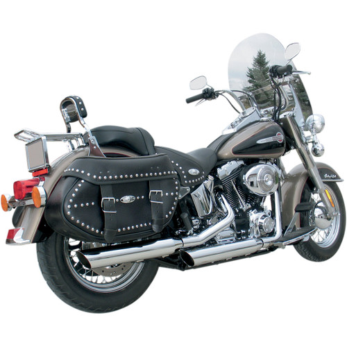 Khrome Werks #202355 - 3" HP-Plus® Slip-On Mufflers - Slanted