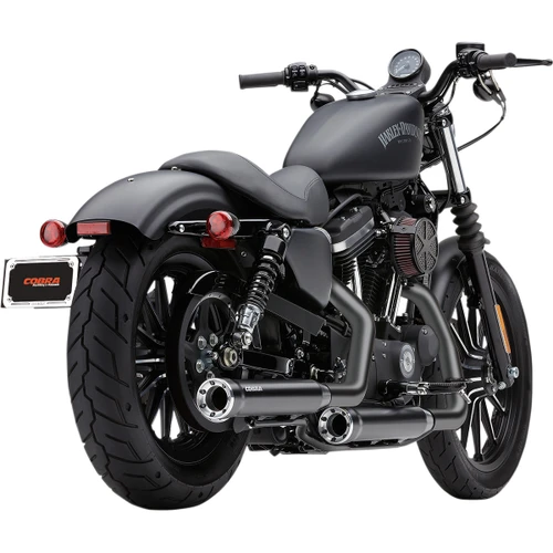 Cobra #6081RB - 3" RPT Mufflers for XL - Black