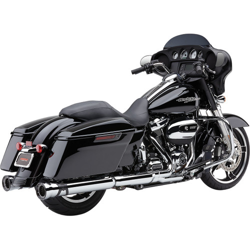 Cobra #6216 - Race-Pro Slip-On Mufflers - 4-1/2" - Chrome - FL