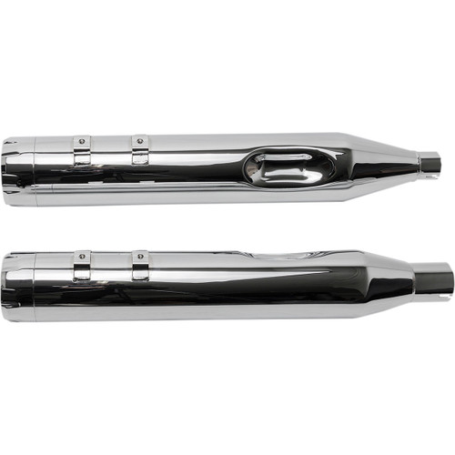 S&S Cycle #550-0665 - 4-1/2" MK45 Performance Mufflers - Chrome Thruster