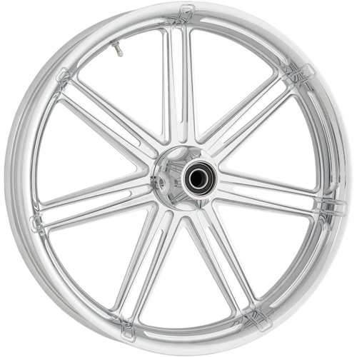 Arlen Ness #10302-204-6008 - Wheel - 7-Valve - Front - Dual Disc/With ABS - Chrome - 21x3.5